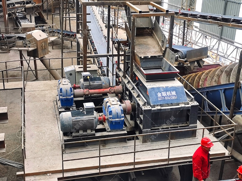 高硬度物料製砂效率低、損耗大？對輥猎奇软件輕鬆實現“流暢高產”